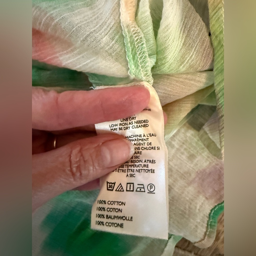 Anthropologie Pilcro Sidney Blouse Small Multicolored - Picture 6 of 9